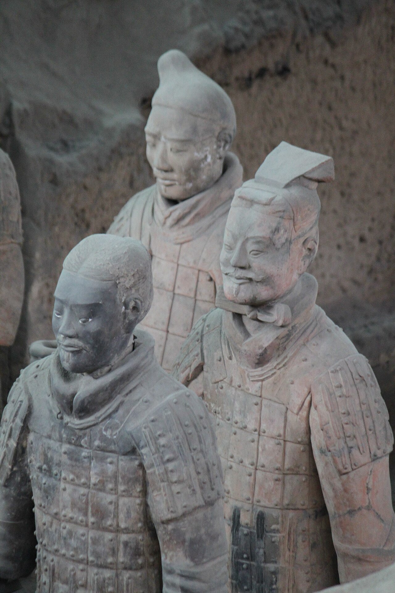 Archaeological excavation hall of Emperor Qinshihuang Terracotta Army in Pit 1