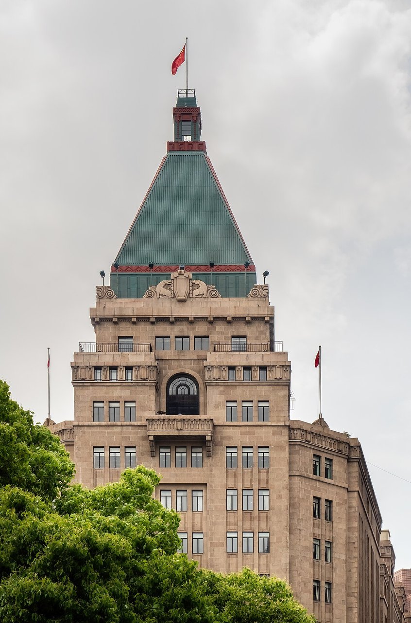 Area photo: Historic 1920s Art Deco Bund architecture near The Shanghai EDITION